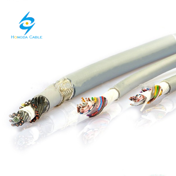 Télécommunications CU/PVC/Fil De Cuivre Tressé Écran/PVC Contrôle KVVP 2.5 Mm² Câble
