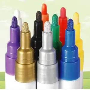 Bunte PERMANENT PAINT PEN MARKER REIFEN HOLZ METALL verbirgt Kratzer auf Autore paratur DIY Design Acryl Farb stift