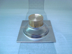ฝาปิดท่อระบายน้ำสแตนเลสขนาด 4 นิ้ว พร้อมซีลน้ำทองเหลือง - Product Image 6