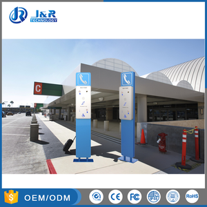 Trạm Gọi Khẩn Cấp Công Cộng Với Máy Trợ Thính, Điện Thoại SOS Điện Thoại Đường Dây Nóng Bên Đường - Product Image 5