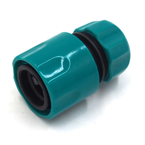 Conector rápido de manguera de jardín a presión de <span class=keywords><strong>1/2</strong></span> pulgadas de plástico