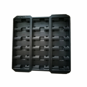 Antistatic ESD PCB Tray Thermoforming PS (HIPS) Black Plastic Blister Tray