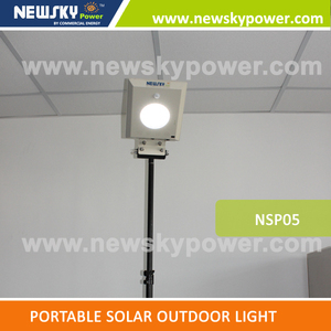 todo en uno al aire libre luz del sensor del interruptor echargeable de luz led de alta potencia led de luz solar - Product Image 1