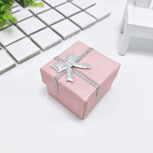 Commercio all'ingrosso Di Lusso Su Ordinazione Logo Speciale Contenitore di Monili di carta custom made Scatola di cartone Regalo Gioielli fatti a mano per la collana anello orecchino - Product Image 6