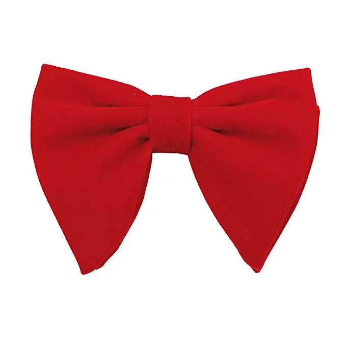 MenのVelvet Vintage Bow Tie Tuxedo Big Bowtie