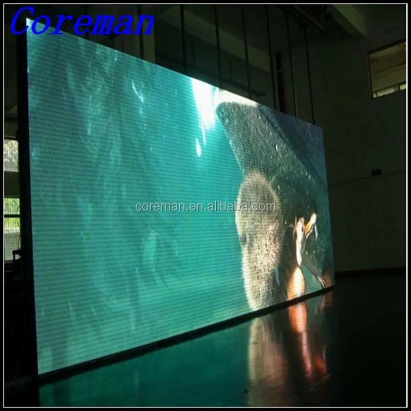 Etapa de televisión de pantalla led impresionantes efectos visuales pantalla led de doble cara led p5 p6 p7 p8 p10