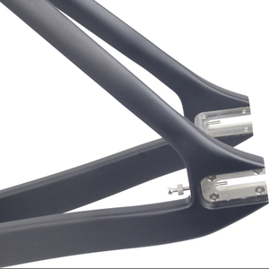 Cadre de vélo de piste en fibre de carbone à pignon fixe, nouveau design, avec garantie de 2 ans - Product Image 6