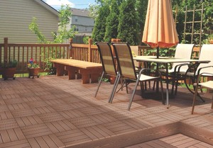 Gỗ Nhựa Composite Giá Rẻ <span class=keywords><strong>Wpc</strong></span> Tự Làm Boong Gạch Lồng Vào Nhau Tự Làm Gạch <span class=keywords><strong>Wpc</strong></span> Ngoài Trời Patio Gạch Gỗ Nhựa Composite - Product Image 5