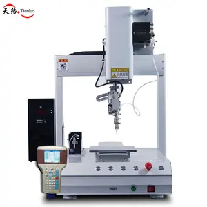 Buy Electronics Automatic assembly line Desktop PCB board automatic three-axis soldering machine