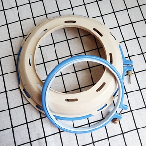 SKC cercle de broderie cadre en plastique, cerceau de broderie Double couche support idéal pour l'aiguille à poinçonner - Product Image 3