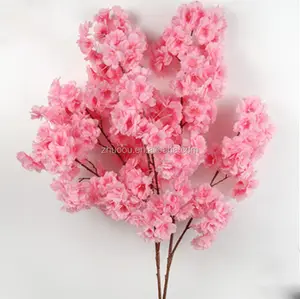 Yiwu Zhuoou нулевой розовый искусственный цветок вишневого цвета для свадебного декора отеля