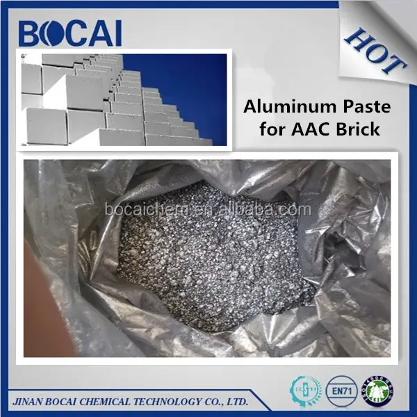 Pasta de aluminio Popular aac para hormigón autoclavado aireado