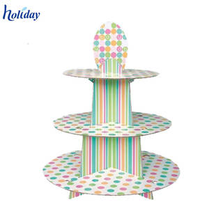 Werbeartikel Fabrik Beste Verkauf Karton Cupcake Ständer - Product Image 1