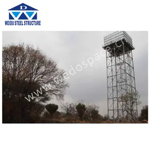 Bestseller Wassersp eicher turm Composite Elevated Tanks Stahl Wassertank turm mit FRP Wassertank