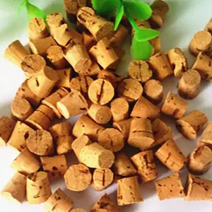 Natural Cork Aroma Oil Flaschen verschluss Reagenzglas Cork Stopper Weinflasche Cork Stopper Hot Sale