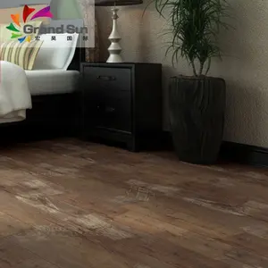 Anti-slip 12 millimetri grigio in legno di quercia grano impermeabile pavimenti in laminato polonia