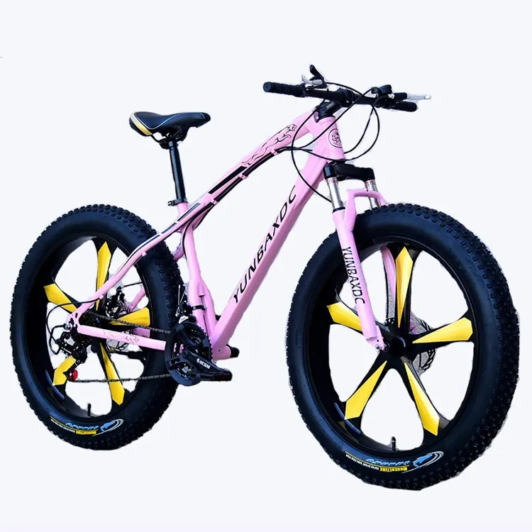 2024 Nieuwe Ontwerp Dikke Band Elektrische Fiets 26 Inch Wielmaat Handel Assurance Fietsproducenten Snowbike Beachcruiser Bicicletas