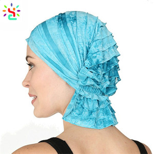 Chapeau turban en coton doux <span class=keywords><strong>pour</strong></span> femmes, chapeau de chimiothérapie, <span class=keywords><strong>bonnet</strong></span> médical tendance, <span class=keywords><strong>bonnet</strong></span> turban <span class=keywords><strong>pour</strong></span> le cancer - Product Image 5