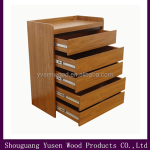 Cómoda Moderna Personalizada con Paneles de Madera, Gran Capacidad, Diseño Ecológico, 5+ Cajones para Sala de Estar, Hotel, Hospital - Product Image 2