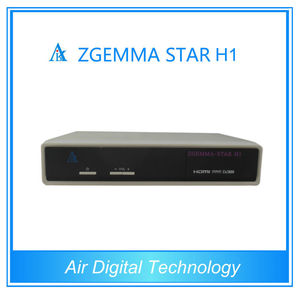 новая модель zgemma звезды h1 две-тюнер dvbs2+dvb- ° с enigma2 приемник спутникового телевидения охватывать все frenquency - Product Image 3