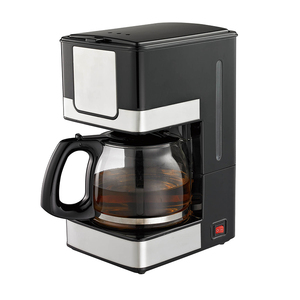 Machine à café <span class=keywords><strong>électrique</strong></span> automatique à goutte à goutte noire de haute qualité <span class=keywords><strong>4</strong></span>-6 <span class=keywords><strong>tasses</strong></span> - Product Image 2