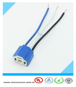 Cablaggio <span class=keywords><strong>H4</strong></span> 9003 connettore di Ceramica Filo di Cablaggio Prese per il Faro Dell'automobile - Product Image 5