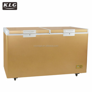 538 L 12v-24V congelador solar nuevo tipo de doble superior Puerta Abierta pecho profundo congelador - Product Image 2