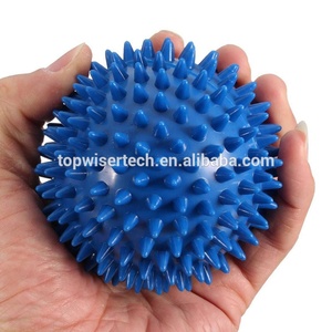 Bola de masaje de Yoga de alta calidad de 7,5 cm, cuerpo de PVC y espalda para pies, rodillo de masaje para gimnasio, masaje muscular, bola dura con punta - Product Image 4