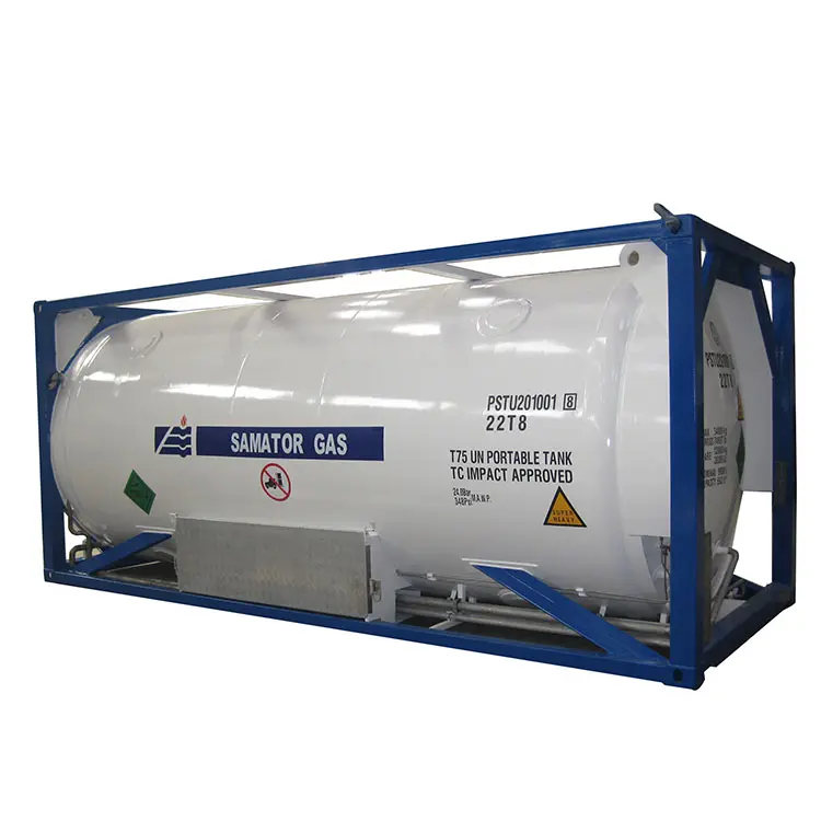 LNG Sauerstoff Stickstoff Argon Kryo behälter Iso Tank