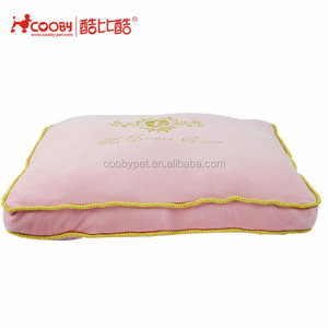 Cama de perro de lana de terciopelo rosa de nuevo estilo al por mayor esterilla elegante para mascotas para un sueño cómodo - Product Image 2