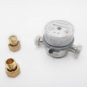 ISO Klasse B Haushalts 15mm Messing körper Trocken zifferblatt Einstrahl-Wasserzähler - Product Image 5