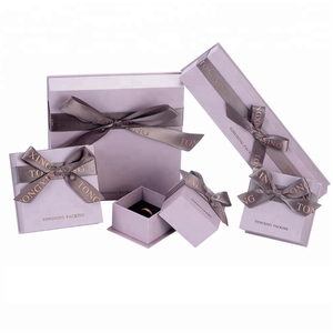 High Quality And Luxury Jewelry Box Wholesale Jewelry Packaging Boxes Custom Logo Packaging Magnetic Closure Boxes