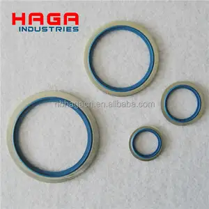 Bonded Washer And O-Ring Hydraulic Metal And Rubber Seal Rings Usit