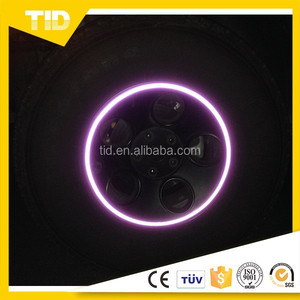 <span class=keywords><strong>Bande</strong></span> réfléchissante de haute visibilité de qualité ingénierie, couleur violette, pour jantes de vélo et de <span class=keywords><strong>moto</strong></span> de toutes tailles - Product Image 4