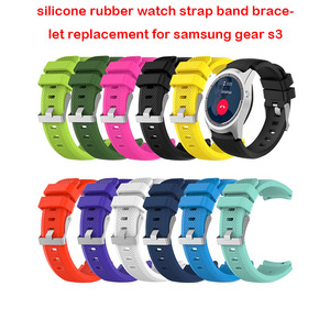 Bracelet de rechange en caoutchouc de silicone pour <span class=keywords><strong>samsung</strong></span> galaxy gear <span class=keywords><strong>s3</strong></span> <span class=keywords><strong>smartwatch</strong></span> - Product Image 3