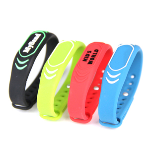 Braccialetti NFC Mini Regolabili con Codice <span class=keywords><strong>QR</strong></span> Stampato, Comodi Braccialetti RFID in Silicone per Bambini - Product Image 5