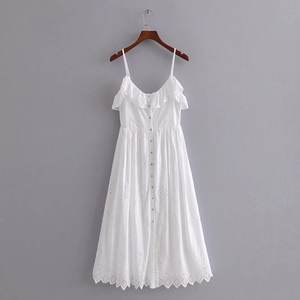 2019 Gros Vêtements Dentelle Cami Décontracté <span class=keywords><strong>sexy</strong></span> robes de soirée femmes - Product Image 2