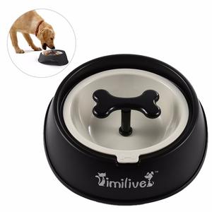 Nuovo Disegno Evitare il Soffocamento Gola Obesità Di Puzzle di Alimentazione Animale Domestico Del Cane di Viaggio Lento Cibo Acqua Feeder - Product Image 6