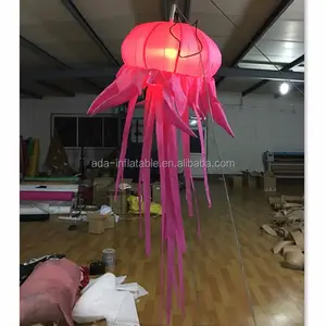 Mooie Party Opknoping Decoratie Opblaasbare Kwallen Led Lamp ST159