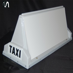 OEM Manufacture Custom Plastic Vacuum Forming Taxi Top Light Box