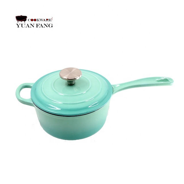 High Quality Casserole Cooking Set Enamel Cast Iron 6Pcs Pots and Pans Non Stick Cookware Set · image 2