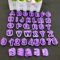 Fondant Letter Cutters, Alphabet Cutters, Letter and India