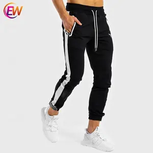 Erkek Chino Damla Kasık Spor İpli Joggers Pantolon Fermuarlı