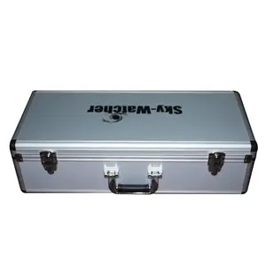 Boîte à outils en aluminium portable robuste argentée pour télescope, boîte pour appareil électronique - Product Image 1