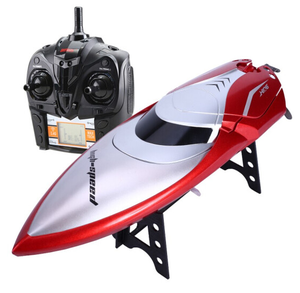 <span class=keywords><strong>Barca</strong></span> del <span class=keywords><strong>RC</strong></span> H106 2.4 GHz 4CH Ad Alta Velocità di 20 km/h Da Corsa di Controllo Remoto <span class=keywords><strong>Barca</strong></span> 150 M A Distanza La Nave Distanza 180 gradi di VIBRAZIONE A Prova di Acqua - Product Image 2