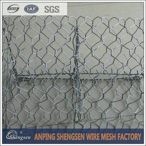6 mt * 2 mt * 0,3 mt Hexagonal Matratze verzinkte gabion korb preise für verkauf - Product Image 2