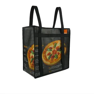 Chiterion Multifunctional Insulated Thermal Pizza Hut Bag Cooler Bag Food Delivery Backpack Cooler Shopper Promotion