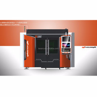 Machine de découpe laser à fibre pour tôles en fer galvanisé, source laser IPG 1500W/2000W, logiciel de contrôle CNC, découpeuse de métal orientale AI