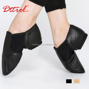 D004716 Dttrol dance <span class=keywords><strong>zapatos</strong></span> <span class=keywords><strong>de</strong></span> <span class=keywords><strong>jazz</strong></span> negros <span class=keywords><strong>de</strong></span> cuero genuino - Product Image 3