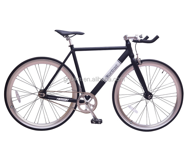 クロームカラー Purefix フィクシー自転車 シングルスピードアルミリム